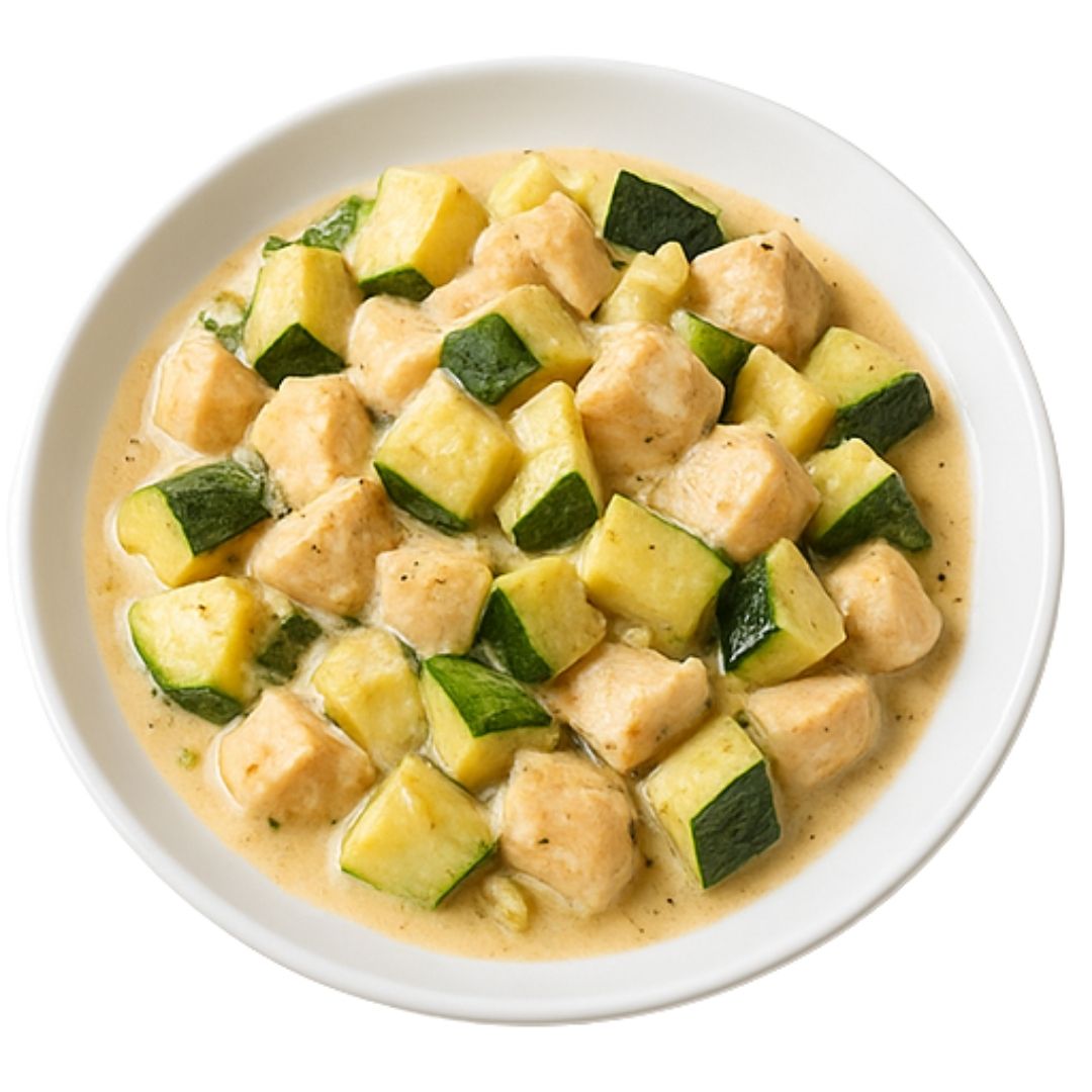 Gulasz z cukinii i kurczaka