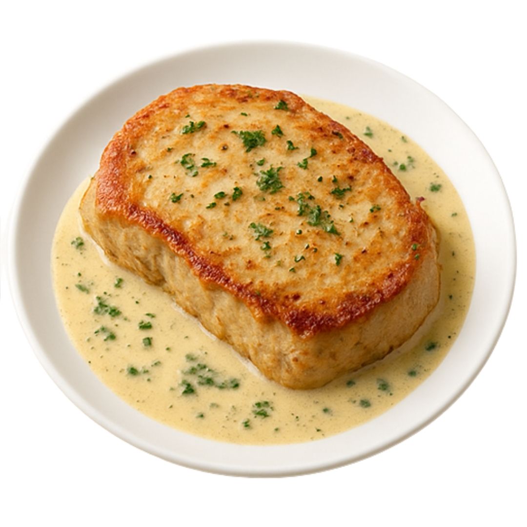 Schab w sosie ziołowym