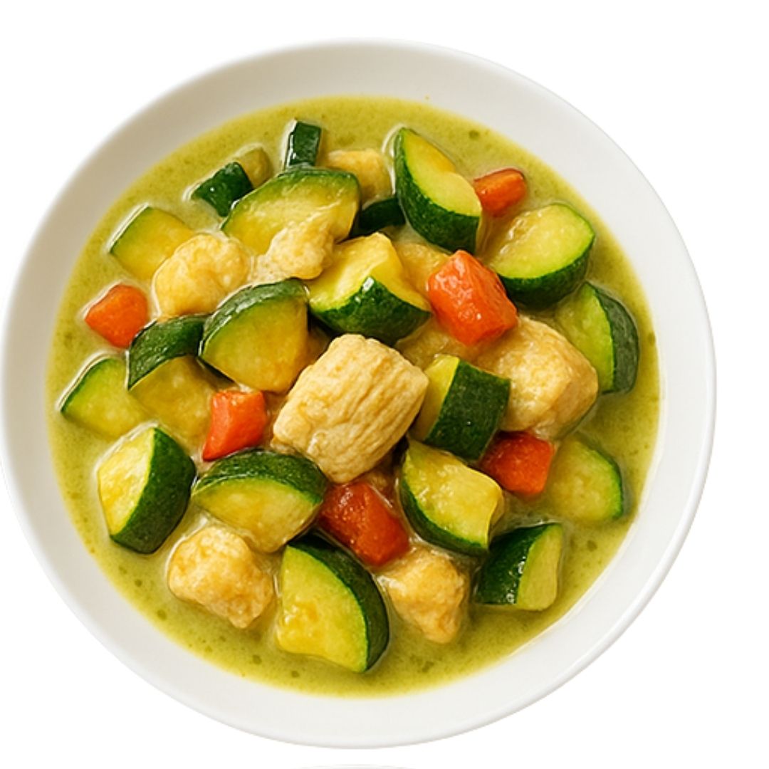 Zielone curry z kurczakiem