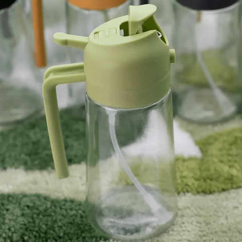 Dozownik do oliwy – szkło przezroczyste - KuchennyDom.pl