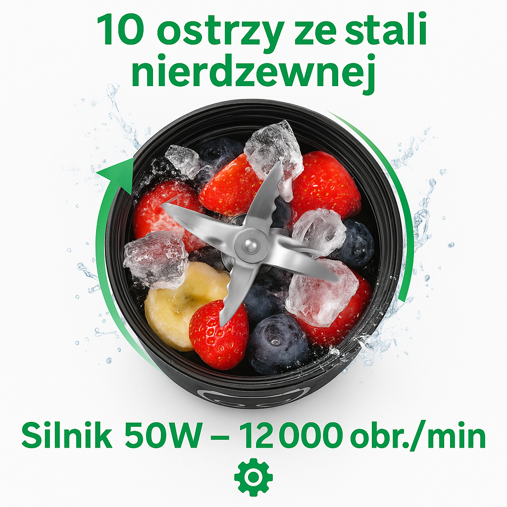 Blender Butelkowy - KuchennyDom.pl