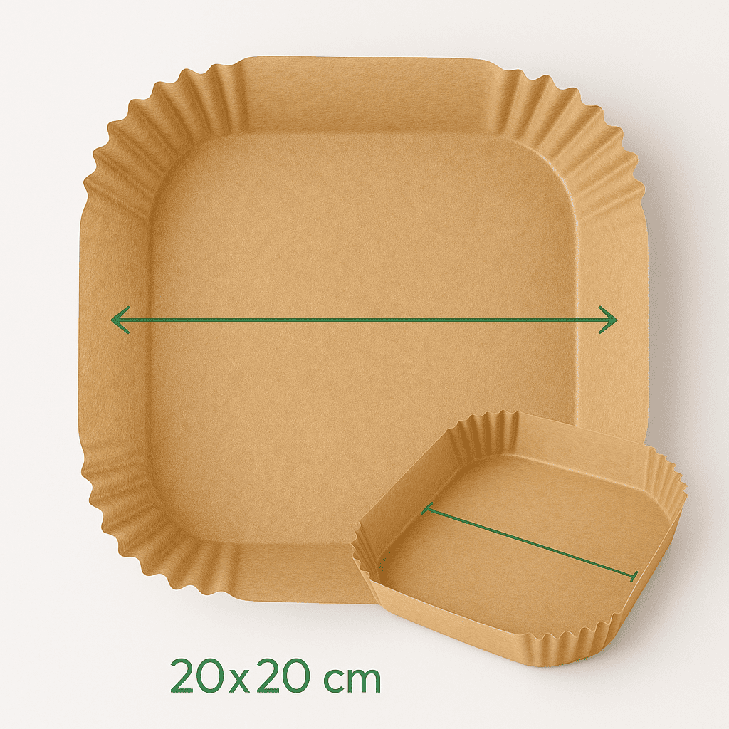 Papier do Frytkownicy Powietrznej – 100 szt.