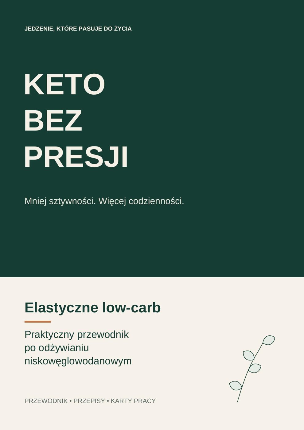 Okładka Keto bez presji