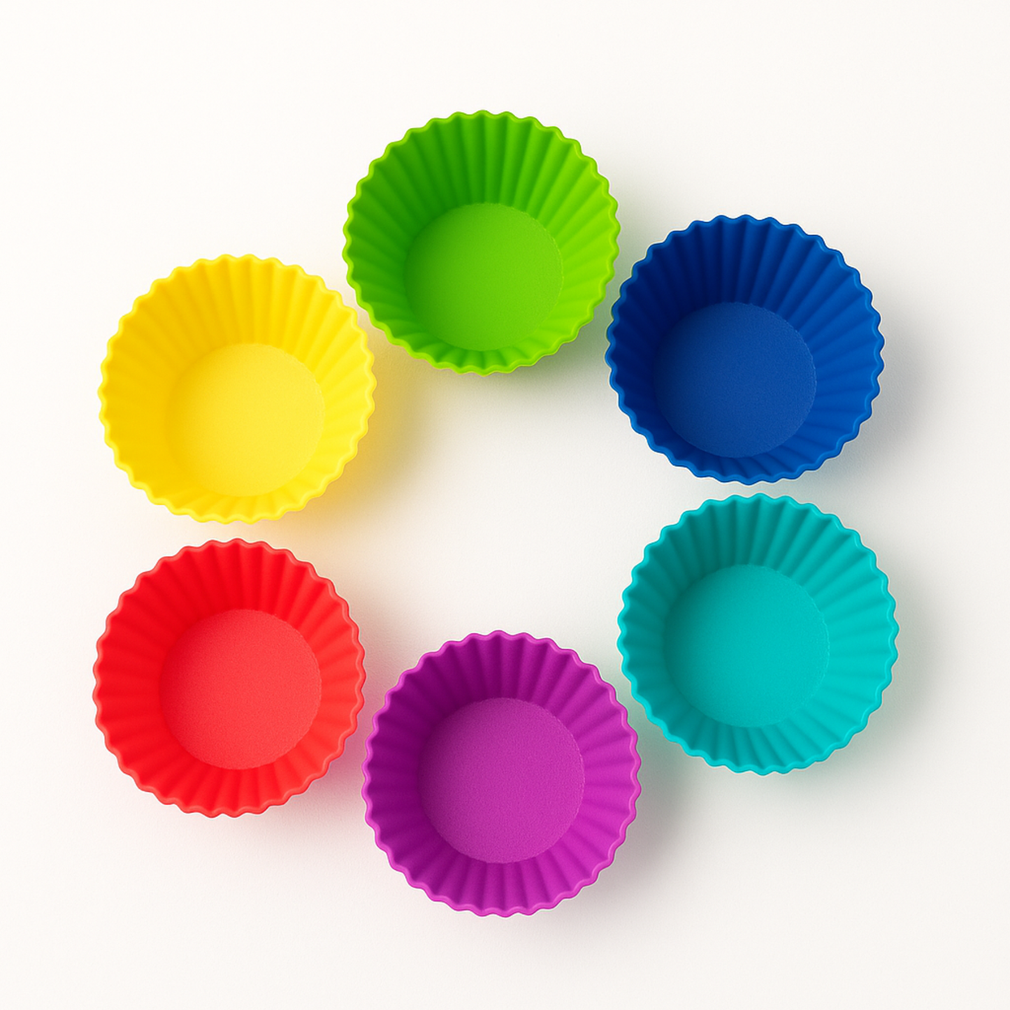 Silikonowe Foremki zestaw 12 sztuk