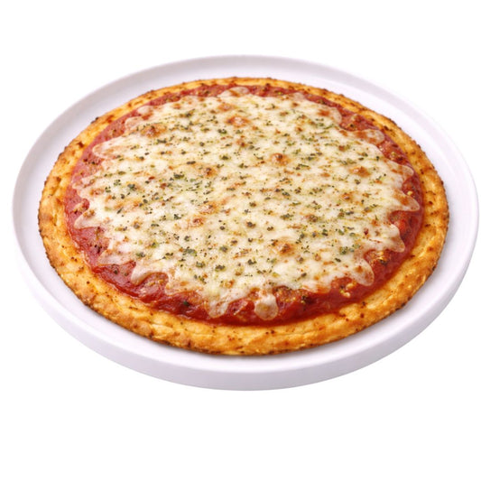 Keto pizza serowa