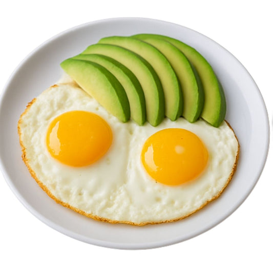 Jajka sadzone z awokado