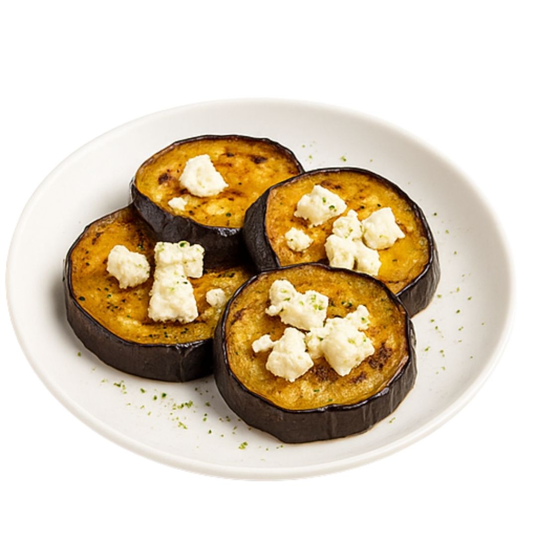 Bakłażan zapiekany z serem feta