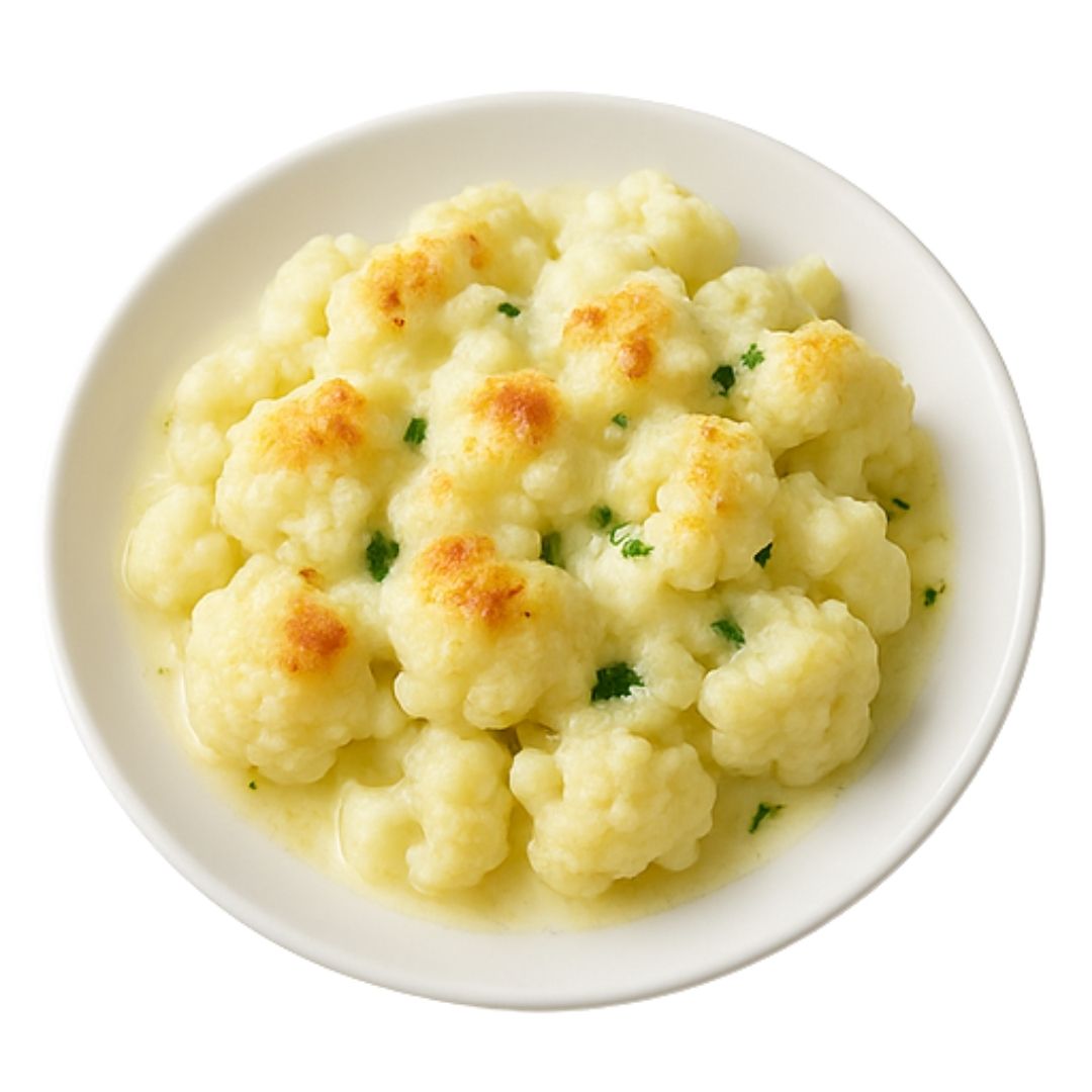 Zapiekanka z kalafiora i mozzarelli