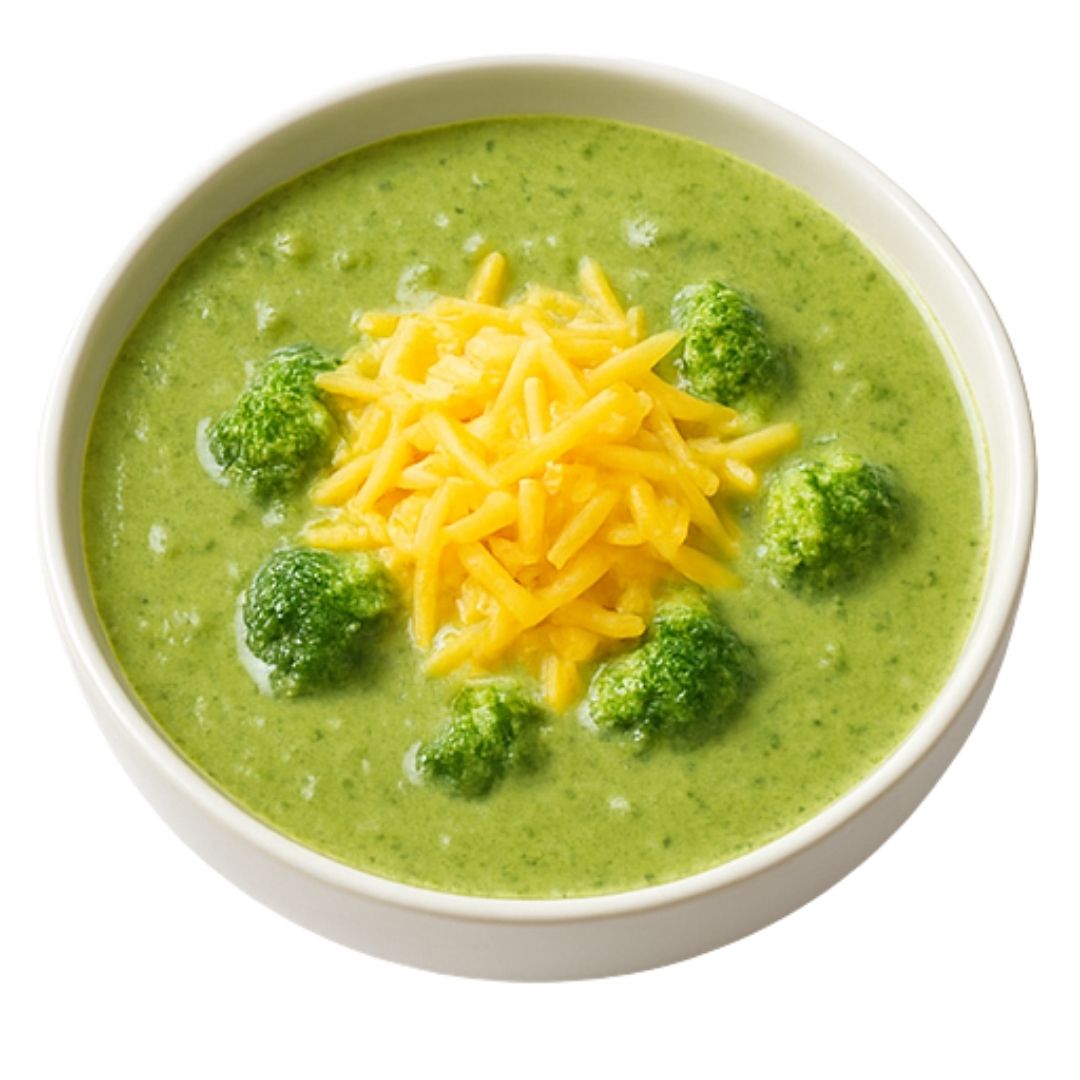 Zupa brokułowa z serem