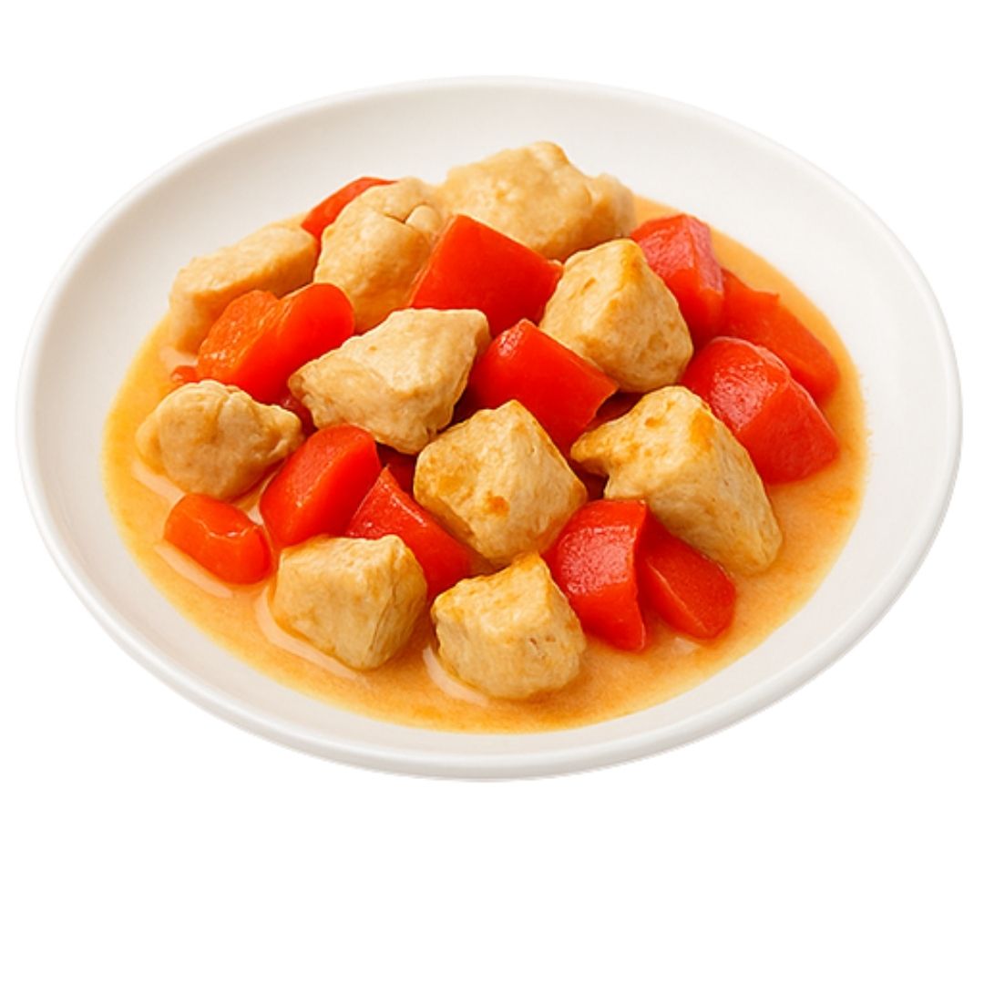 Gulasz z indykiem i papryką