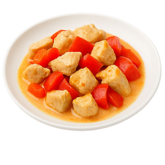 Gulasz z indykiem i papryką