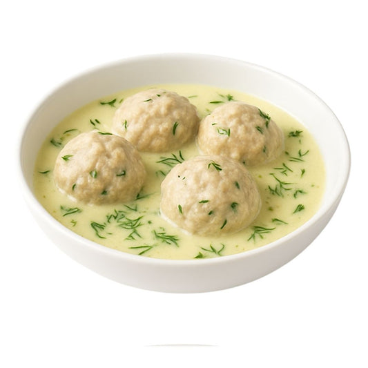 Pulpeciki z indyka w sosie koperkowym