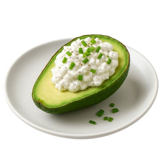 Awokado faszerowane twarogiem