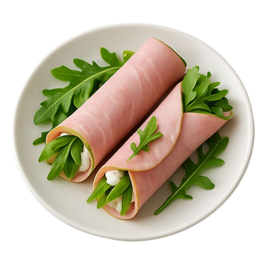 Roladki z szynki i serka śmietankowego