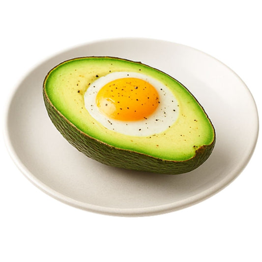 Awokado faszerowane jajkiem