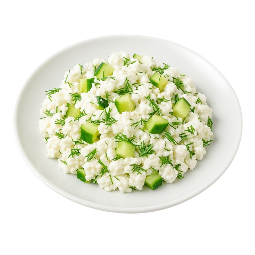 Twarożek z ogórkiem i koperkiem