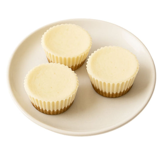 Mini serniczki z wanilią na zimno