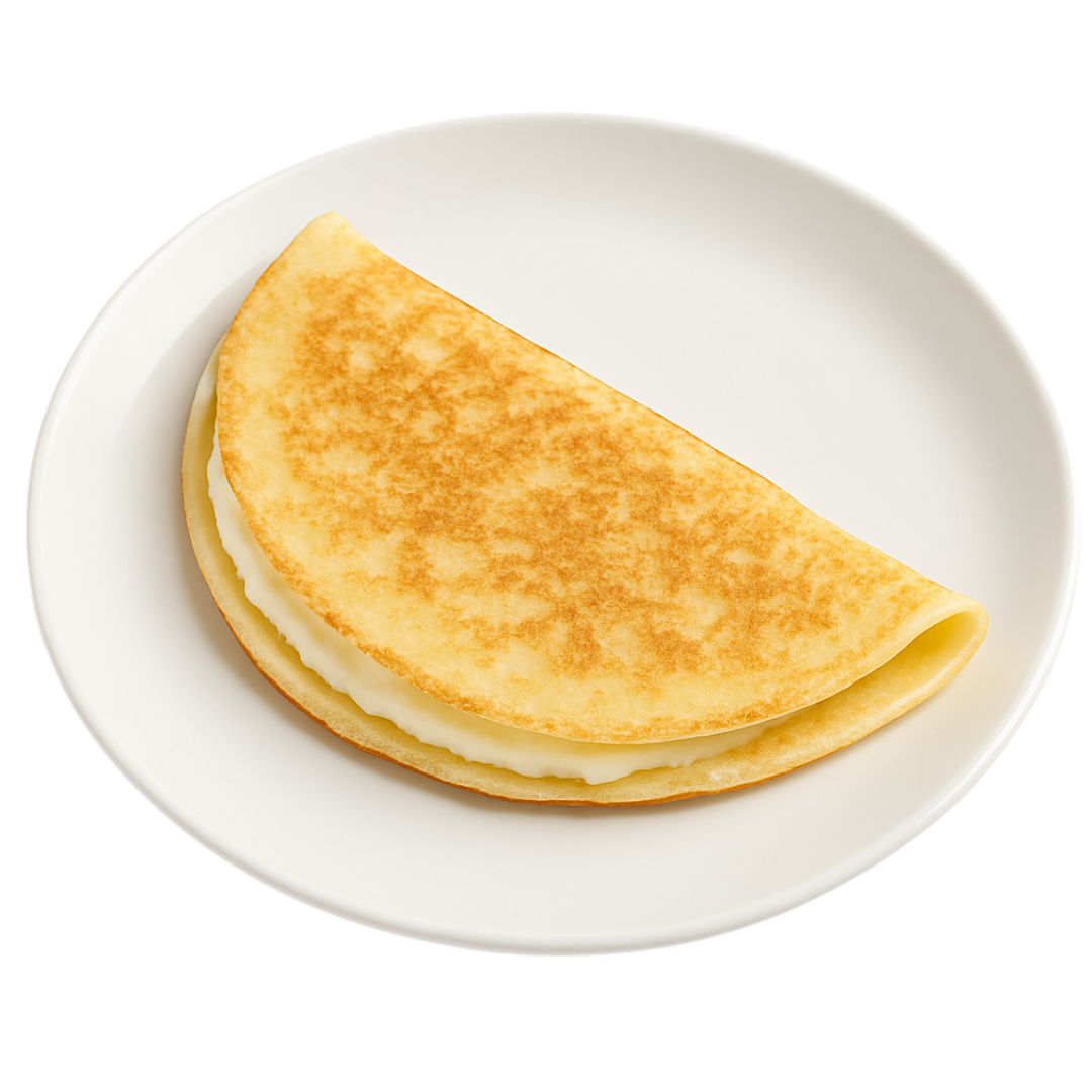 Keto naleśnik z mascarpone