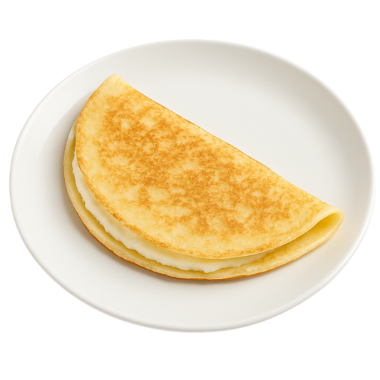 Keto naleśnik z mascarpone