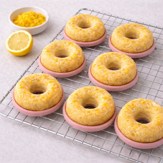 Cytrynowe pączki keto z ricottą