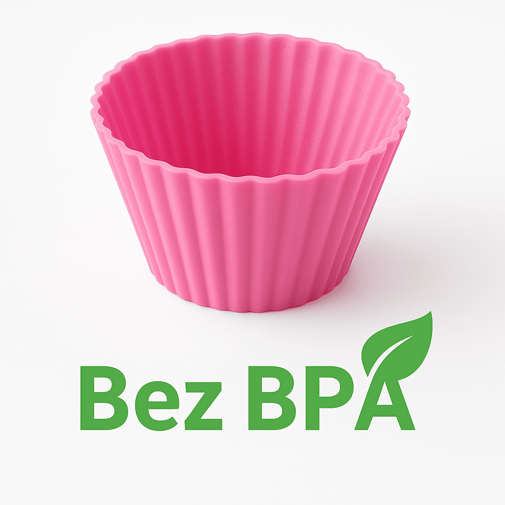 Silikonowe Foremki zestaw 12 sztuk