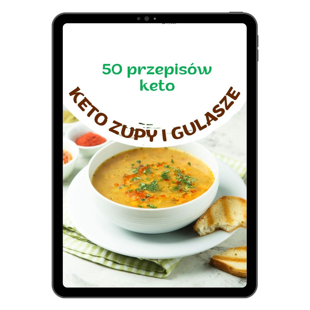 Keto zupy i gulasze – 50 przepisów (PDF)