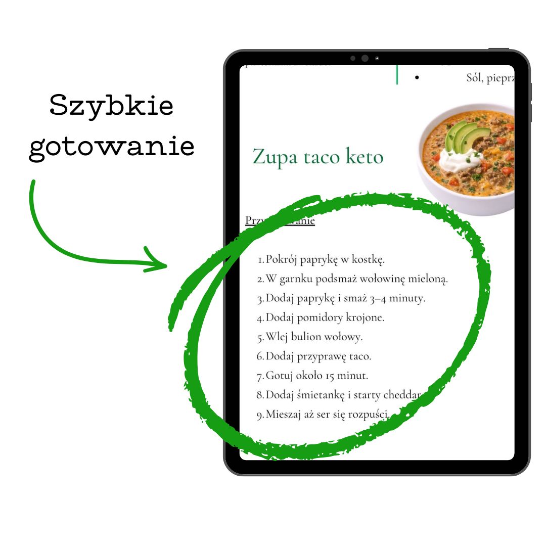 Keto zupy i gulasze – 50 przepisów