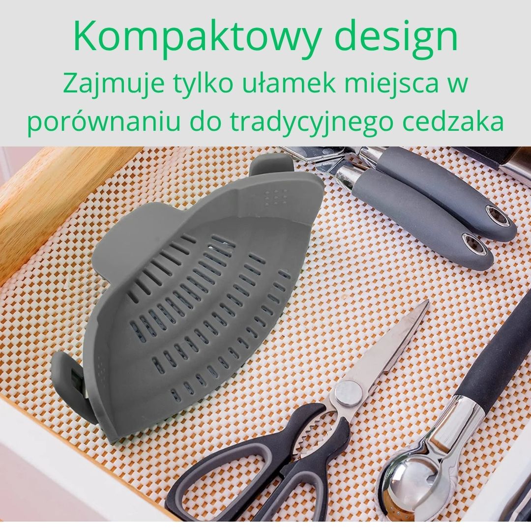 Cedzak na Klipsie - KuchennyDom.pl