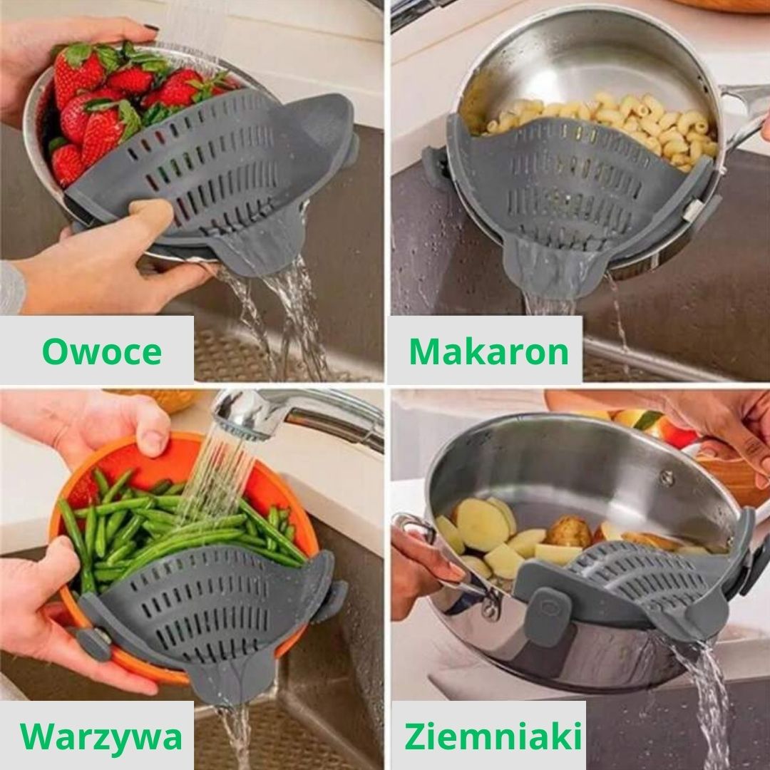 Cedzak na Klipsie - KuchennyDom.pl