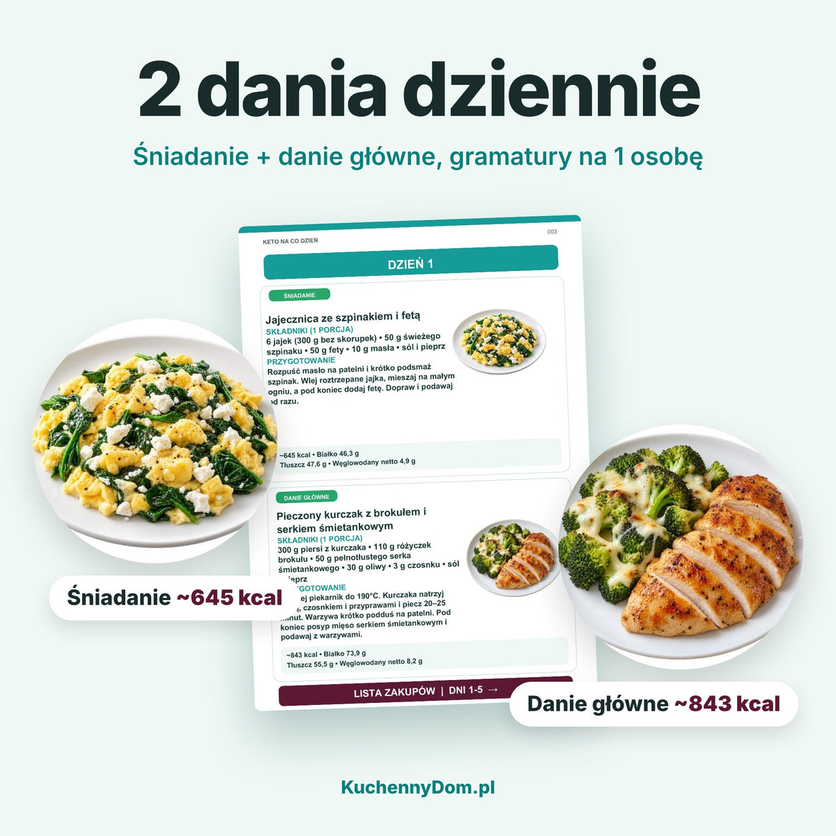 Keto na co dzień — pakiet 100 dni